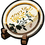 Porcelume-Dekoteller – Einsame Blüte